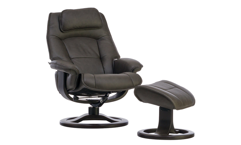 Henrik Storm Chair and Ottoman (Small)